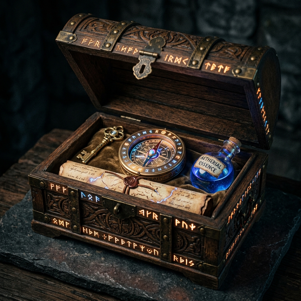 Runic Chest Interior